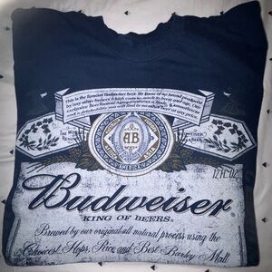 budweiser shirt